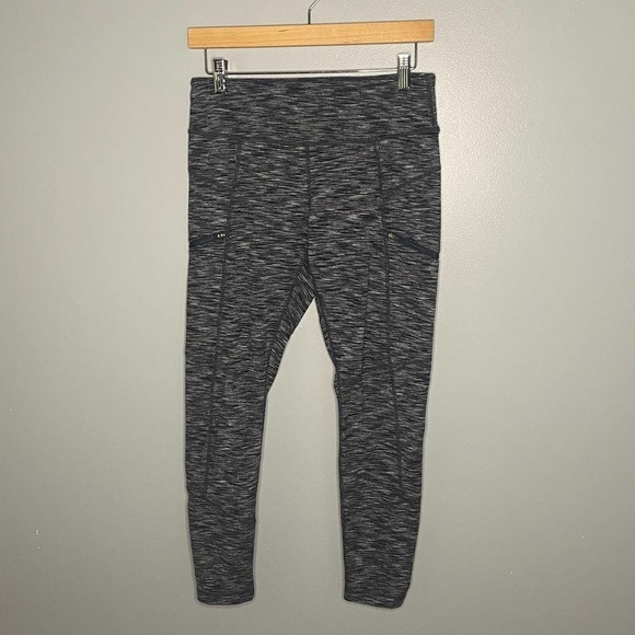 zella Dark Heathered Gray Leggings Size Medium - Picture 7 of 8